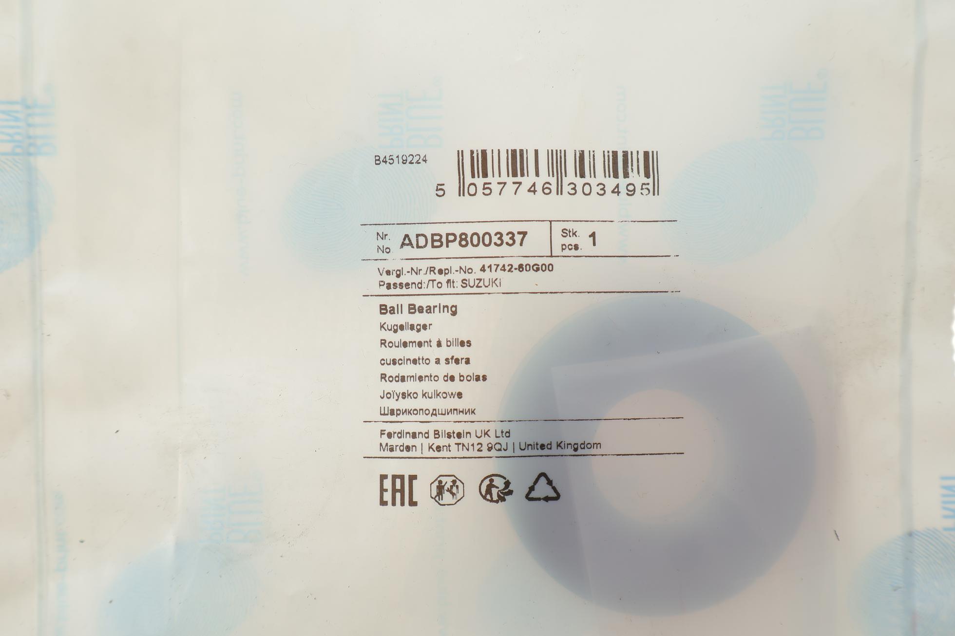 ADBP800337 BLUE PRINT